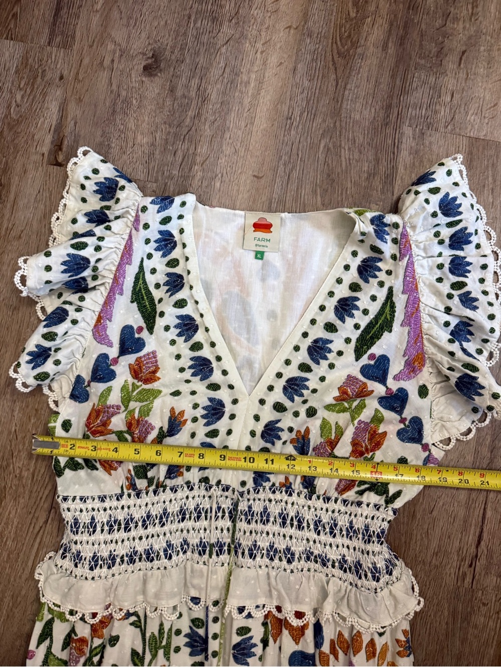 Farm Rio • Summer Garden Maxi Dress - Picture 6 of 16